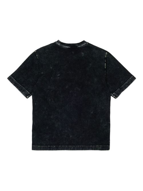 T-shirt bambino Diesel nera a manica corta DIESEL KIDS | J02578KYA0PK900